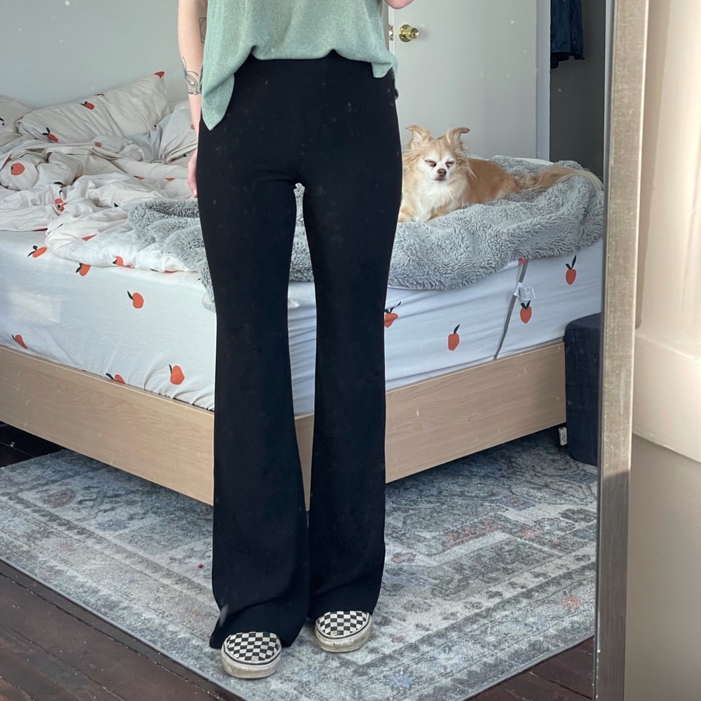 Theory Demitria Admiral Crepe Flared Pants